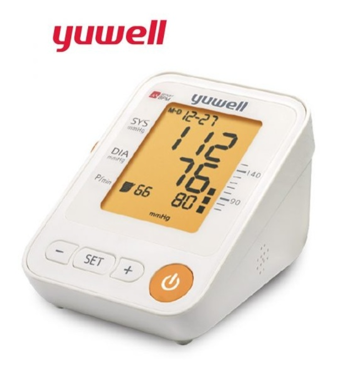Тонометр автомат плечевой "Yuwell" YE650D с адаптером