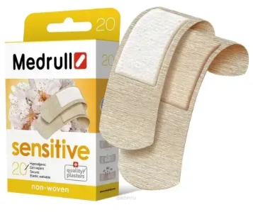 Пластырь "Medrull" Sensitive №20
