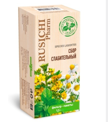 Русичи ф/п сбор слабительный 1,5 г №20 