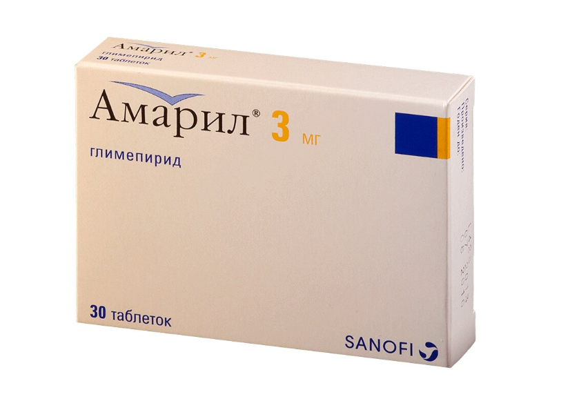 Амарил 3мг №30 табл