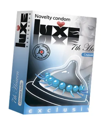 Презервативы "LUXE" Седьмое небо с шариками №1