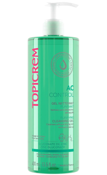 Гель очищающий TOPICREM AC control 400 мл.png
