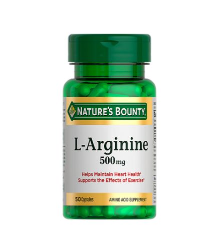 L-Аргинина 500 мг №50 капс (Natures Bounty).png