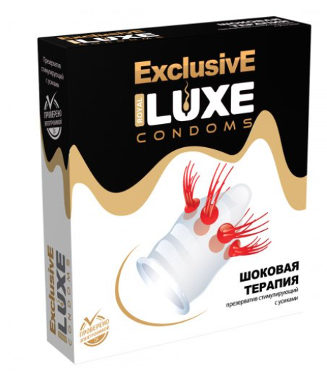 Презервативы "LUXE" Шоковая терапия с усиками №1