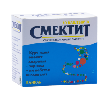 Смектит д/сусп. 3г.(ваниль) №30 пор. (Биовит)