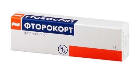 Фторокорт 0,1% 15 г мазь