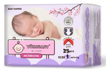 Подгузники "Yokobaby baby" mini NB 1 №25 шт (1787)