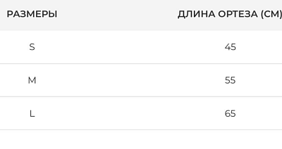 SL 12 Иммобилизатор для ноги Размеры: S,M,L,