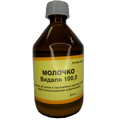 Молочко Видаля 100 мл.