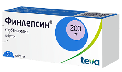 Финлепсин 200 мг №50 табл