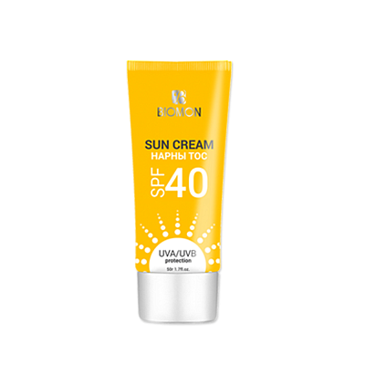 Крем д/лица солнцезащитный "BIOMON" SPF40 50мл Монос