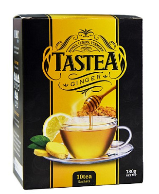 Чай растворимый "TASTEA" Мед имбирь180 г