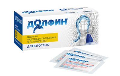 Долфин средство д/промыв. д/взрослых 2 г №30