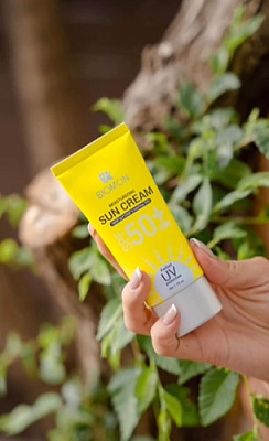 Крем д/лица солнцезащитный "BIOMON" SPF 50+ 50мл Монос