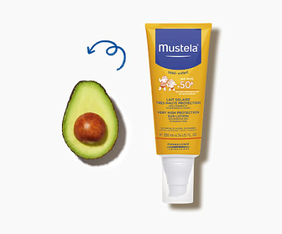 Молочко солнцезащитное "Mustela"  SPF 50+ 40 мл