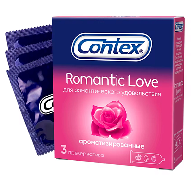 Презервативы Сontex Romantic Love ароматизированные 3 ==